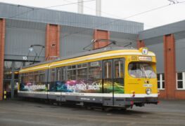 Auch bei meinem nächsten Betriebshofsbesuch am 23.03.2016 traf ich ihn - diesmal jedoch stand er vor der Werkstatt.