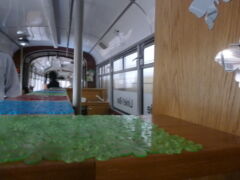 2012 wurde der Wagen zum Partywagen umgebaut.